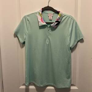 Tommy Bahama Women's 1/4 Zip Golf Polo Top NWOT